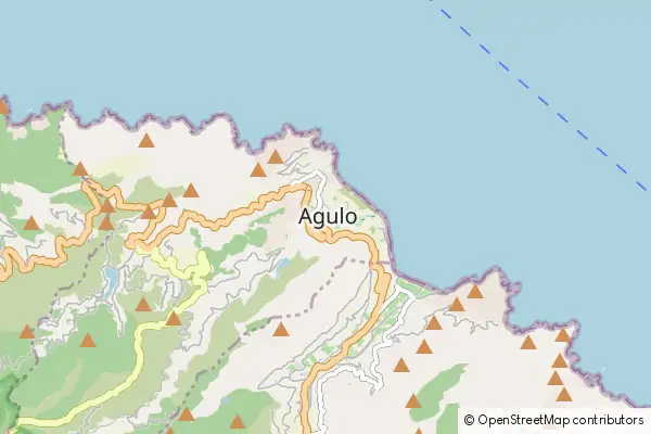 Karte Agulo