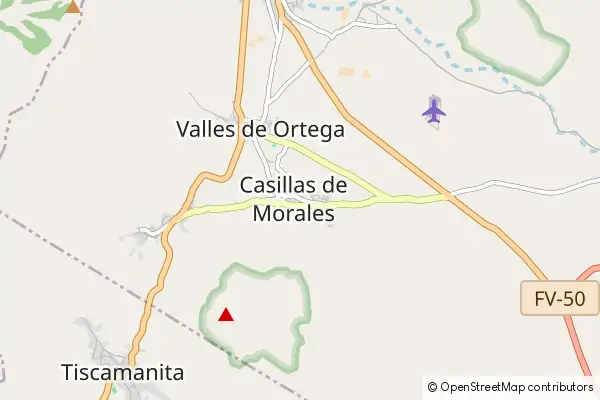 Karte Casillas de Morales