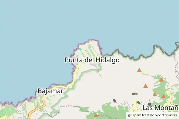 Karte: Punta del Hidalgo • © OpenStreetMap contributors Karte Punta del Hidalgo