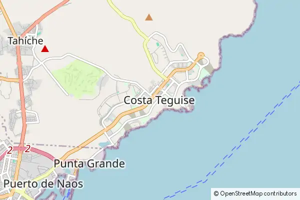 Karte Costa Teguise