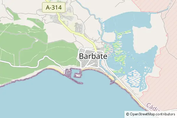 Karte Barbate