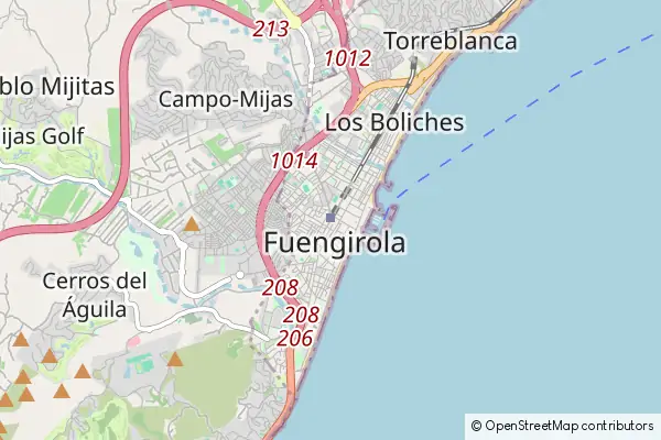 Karte Fuengirola