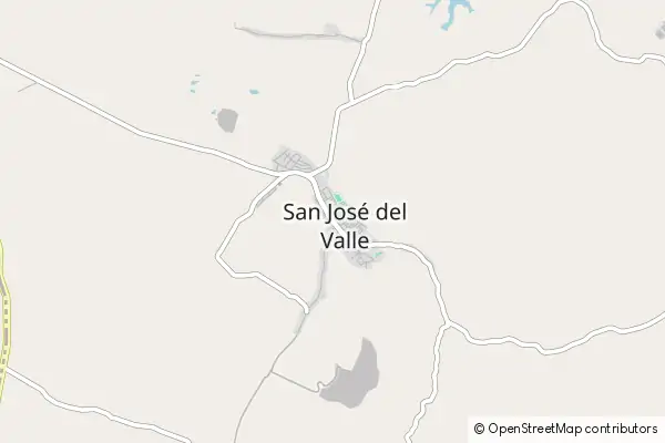 Karte San José del Valle