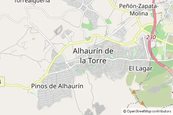 Karte Alhaurín de la Torre