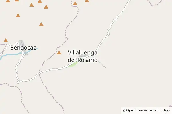 Karte Villaluenga del Rosario