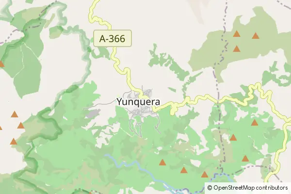 Karte Yunquera