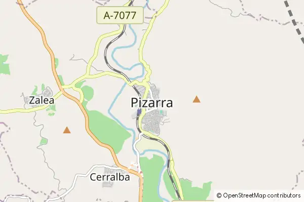 Karte: Pizarra • © OpenStreetMap contributors Karte Pizarra