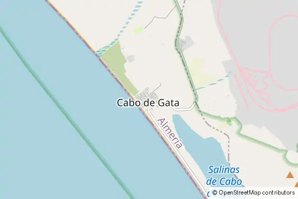 Karte El Cabo de Gata