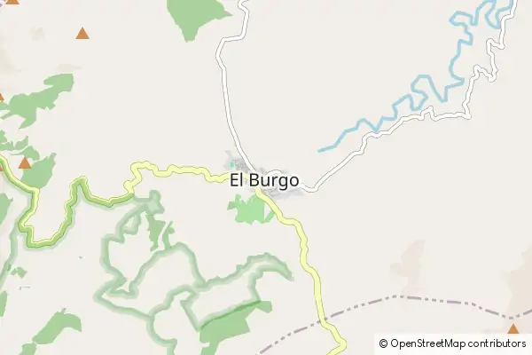 Karte El Burgo