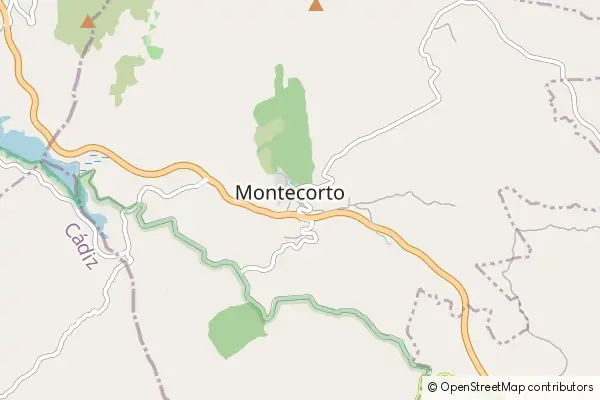 Karte Montecorto