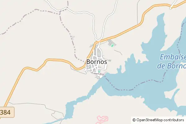 Karte Bornos