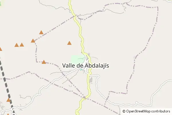 Karte Valle de Abdalajis