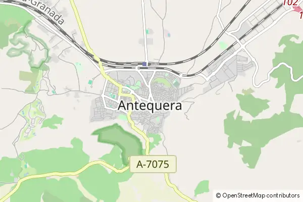 Karte Antequera