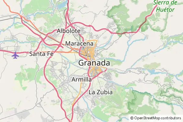 Karte Granada