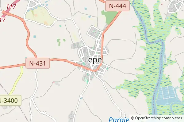 Karte Lepe