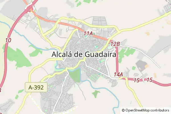 Karte Alcalá de Guadaíra