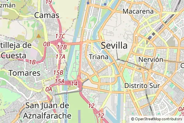 Karte: Olivares • © OpenStreetMap contributors Karte Olivares