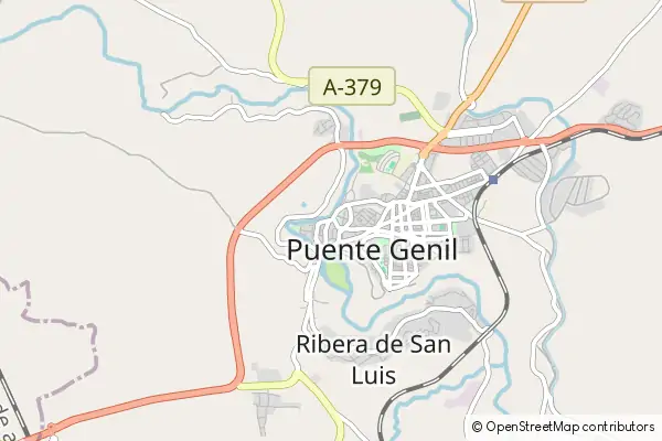 Karte Puente Genil