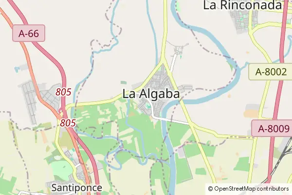 Karte La Algaba