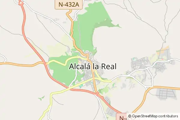 Karte Alcalá la Real