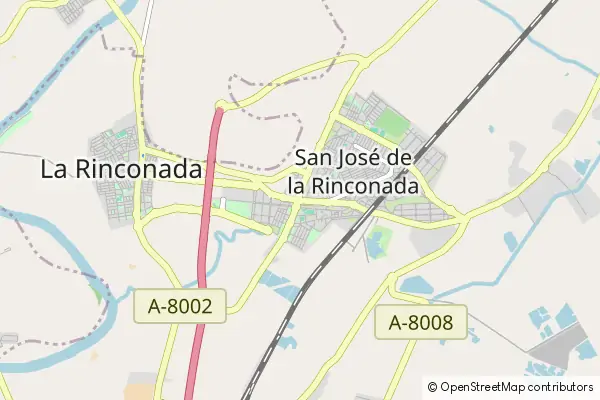 Karte San José de la Rinconada