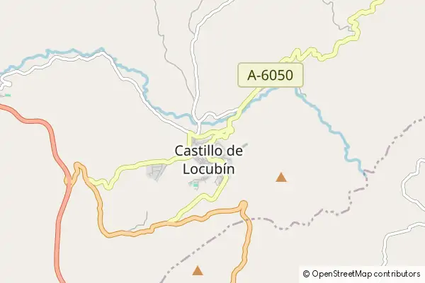 Karte Castillo de Locubín