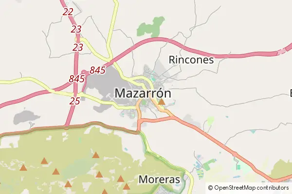 Karte Mazarrón