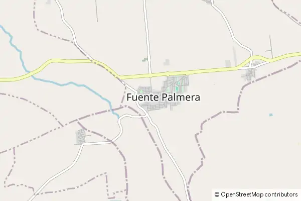 Karte Fuente Palmera