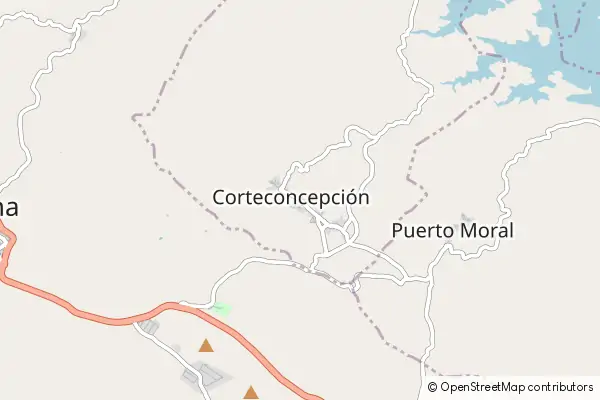 Karte Corteconcepción