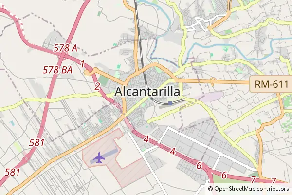 Karte Alcantarilla