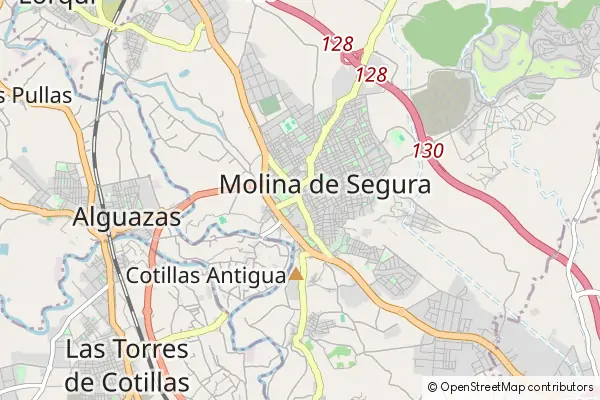 Karte Molina de Segura