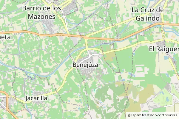 Karte Benejúzar