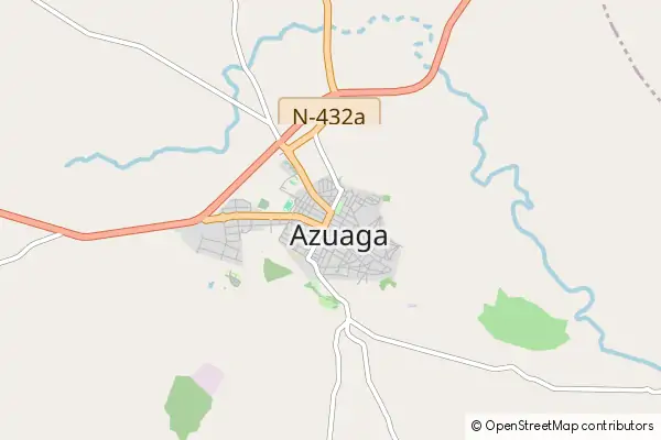 Karte Azuaga