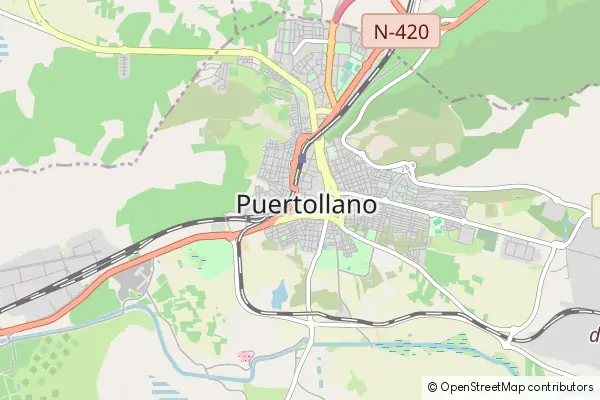 Karte Puertollano