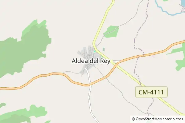 Karte Aldea del Rey