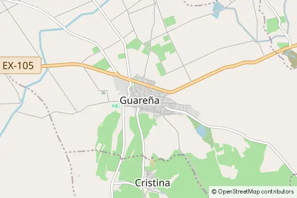 Karte Guareña