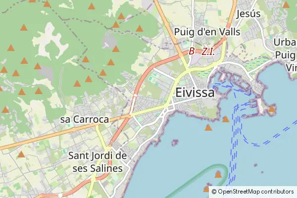 Karte Sant Miquel de Balansat