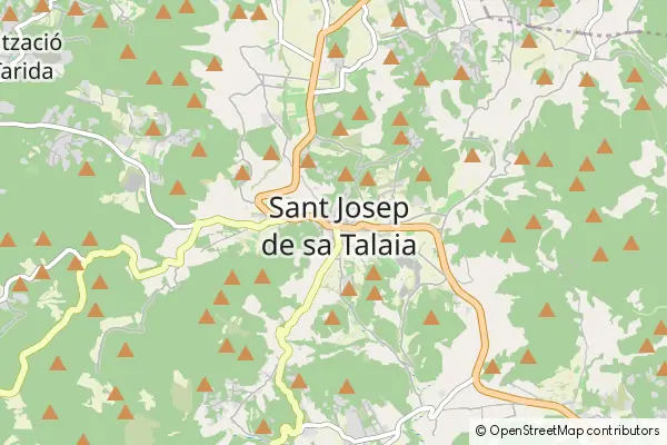 Karte Sant Josep de sa Talaia