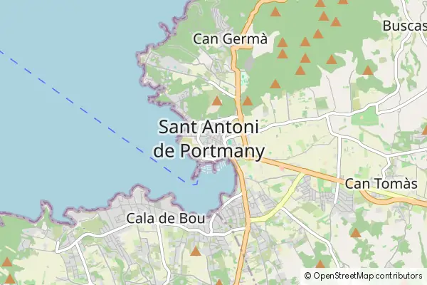 Karte Sant Antoni de Portmany