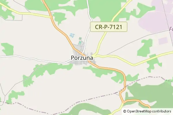 Karte Porzuna