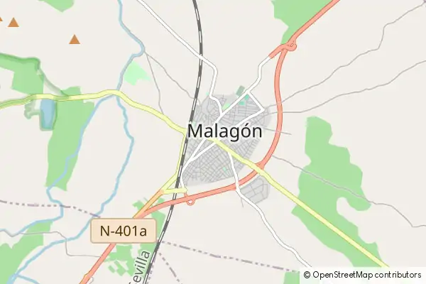 Karte Malagón