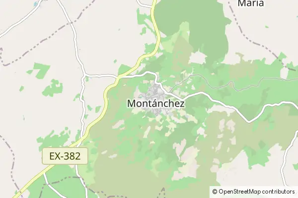 Karte Montánchez