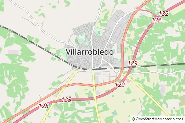 Karte Villarrobledo