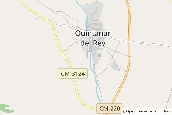 Karte Quintanar del Rey