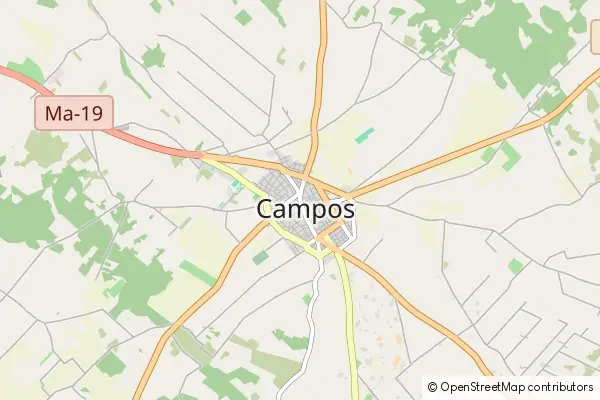 Karte: Campos • © OpenStreetMap contributors Karte Campos