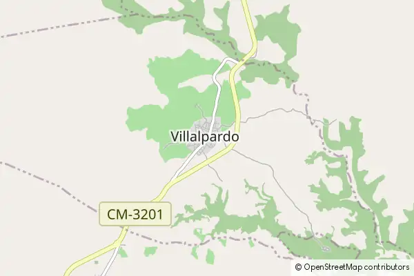 Karte Villalpardo