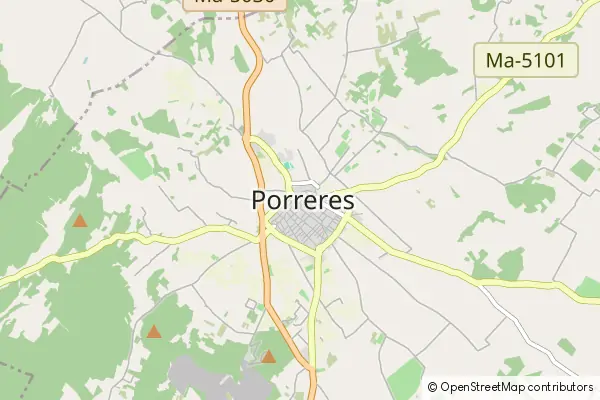 Karte Porreres