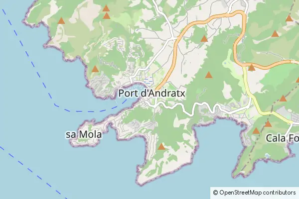 Karte: Port d'Andratx • © OpenStreetMap contributors Karte Port d'Andratx