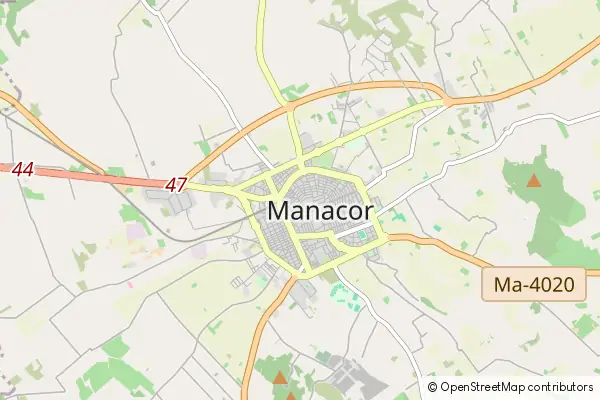 Karte Manacor