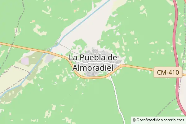 Karte La Puebla de Almoradiel